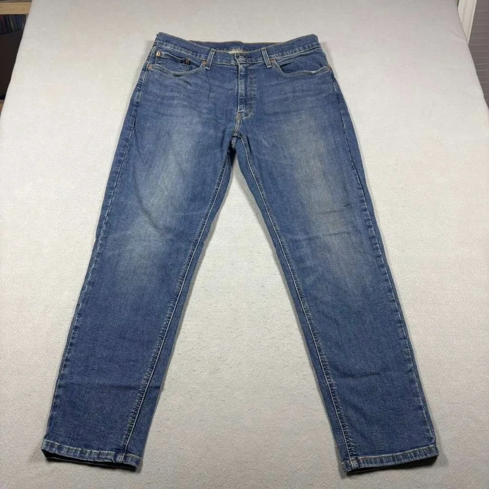 Levis 511 Slim Fit Jeans Mens‎ Blue Medium Wash Stretch Denim 36x32